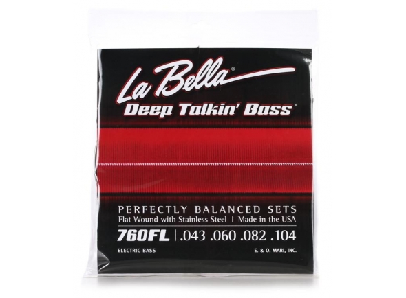 La Bella 760FL Deep Talkin Bass La Bella 760FL Deep Talkin Bass